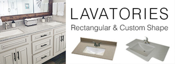Onyx Lavatories Rectangular and Custom Shape